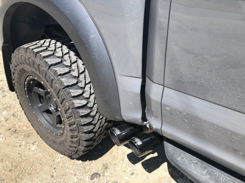 Injen 17-20 Ford F150 Raptor Super Crew V6 3.5L 3in Cat-Back SS Exhaust w/ Dual Black Chrome Tips Catback Injen