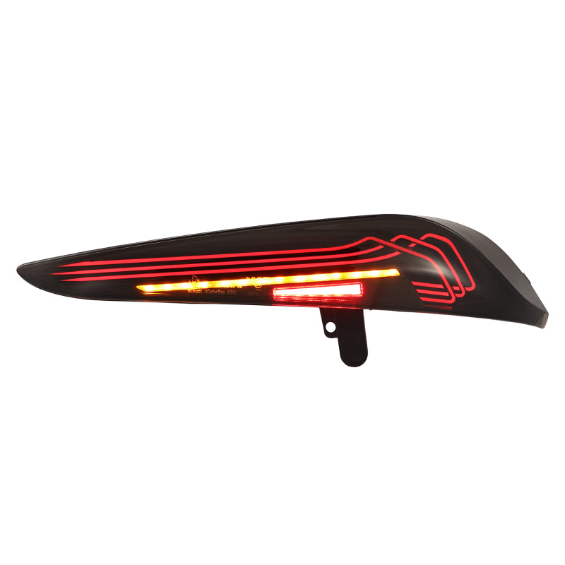 AlphaRex 20-24 Toyota Supra LUXX-Series Laser Style LED Tail Lights Alpha-Black Tail Lights AlphaRex