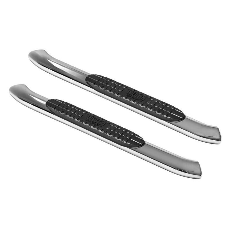 Westin 18-22 Jeep Wrangler JL 2dr PRO TRAXX 4 Oval Nerf Step Bars - SS Nerf Bars Westin