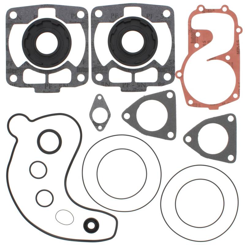 Vertex Gaskets 00-01 Polaris 500 RMK Complete Gasket Kit w/ Oil Seals Engine Hardware Vertex Pistons