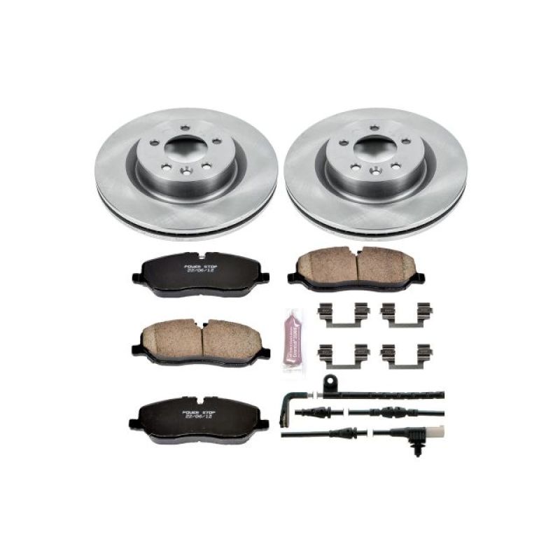 Power Stop 06-09 Land Rover Range Rover Sport Front Autospecialty Brake Kit Brake Kits - OE PowerStop