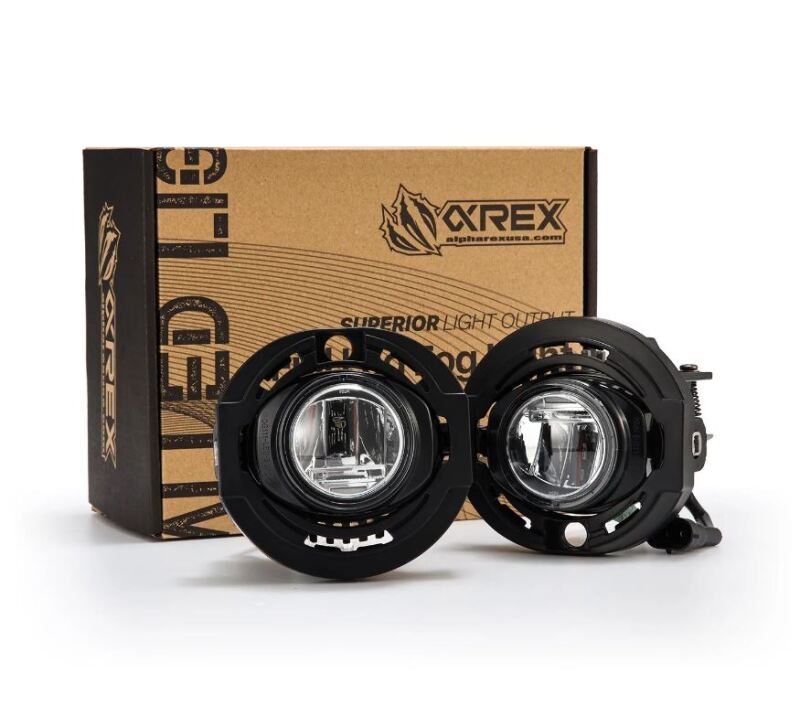 AlphaRex 15-23 Dodge Charger (Excludes SRT) DoubleTap Dual Color LED Projector Fog Lights Fog Lights AlphaRex