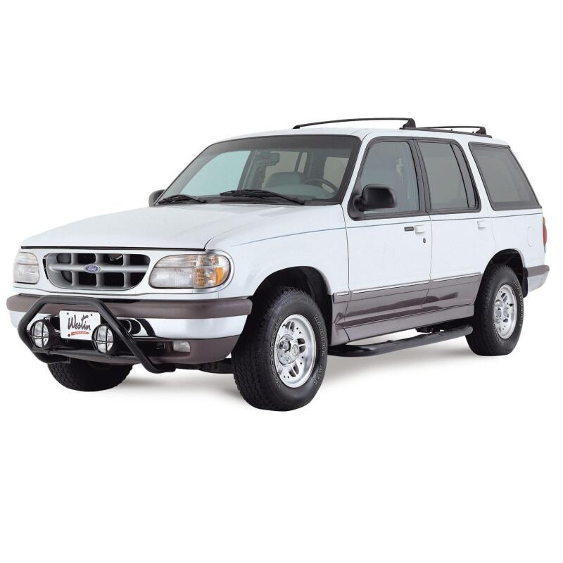 Westin Safari Light Bar Universal (14.75in mounting depth) - Black Bull Bars Westin