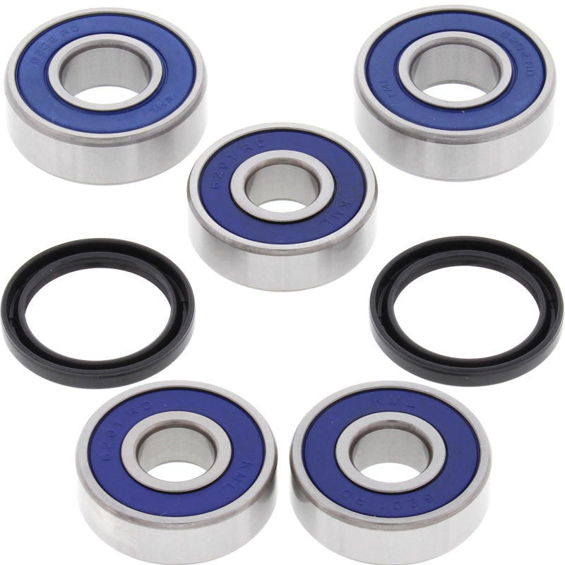 All Balls Racing 81-09 Yamaha PW50 Wheel Bearing Kit Rear Wheel Bearings All Balls Racing