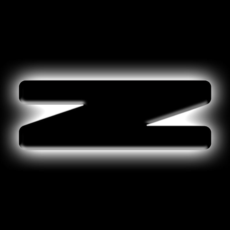 ORACLE Lighting Universal Illuminated LED Letter Badges - Matte Blk Surface Finish - Z Light Accessories and Wiring ORACLE Lighting