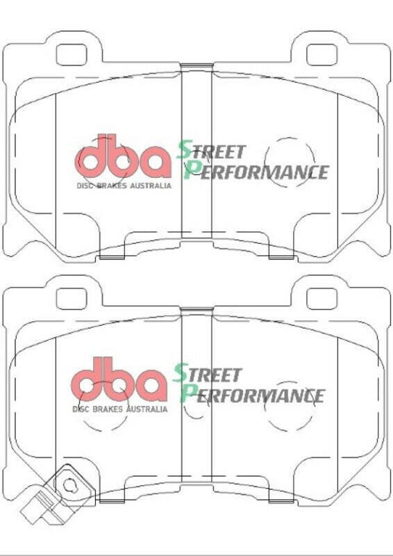 DBA 09-13 Infiniti FX50 (S51 Model) Front SP Performance Brake Pads Brake Pads - Performance DBA