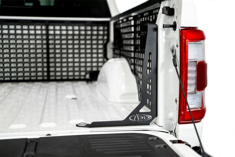 Addictive Desert Designs 2021+ Ford F-150 & Ford Raptor Bed Channel Stiffeners Black Brackets Addictive Desert Designs