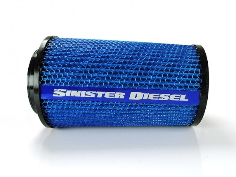 Sinister Diesel 4in ID 10in Tall Replacement Air Filter Cold Air Intakes Sinister Diesel