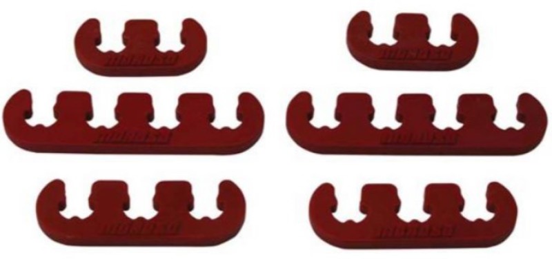 Moroso Spark Plug Wire Separator Kit - 7-9mm - Red Spark Plug Wire Sets Moroso