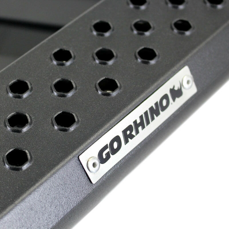 Go Rhino RC3 LR Bull Bar Light-Ready Skid Plate (Front Guard ONLY No Lights/Brackets) - Tex. Blk Bull Bars Go Rhino
