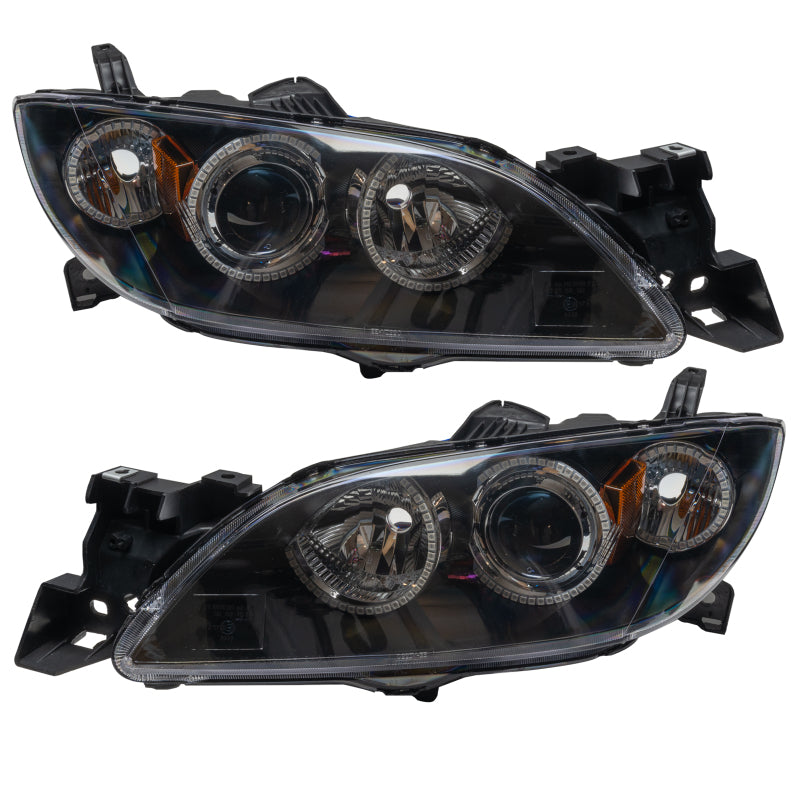 Oracle 04-09 Mazda 3 SMD HL - 4DR - Halogen Style - White Headlights ORACLE Lighting