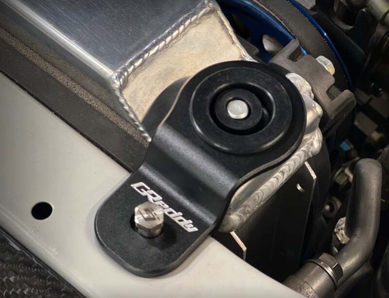 GReddy Nissan Skyline GT-R BCNR33 Radiator Mount Bracket- Black Radiator Shrouds GReddy