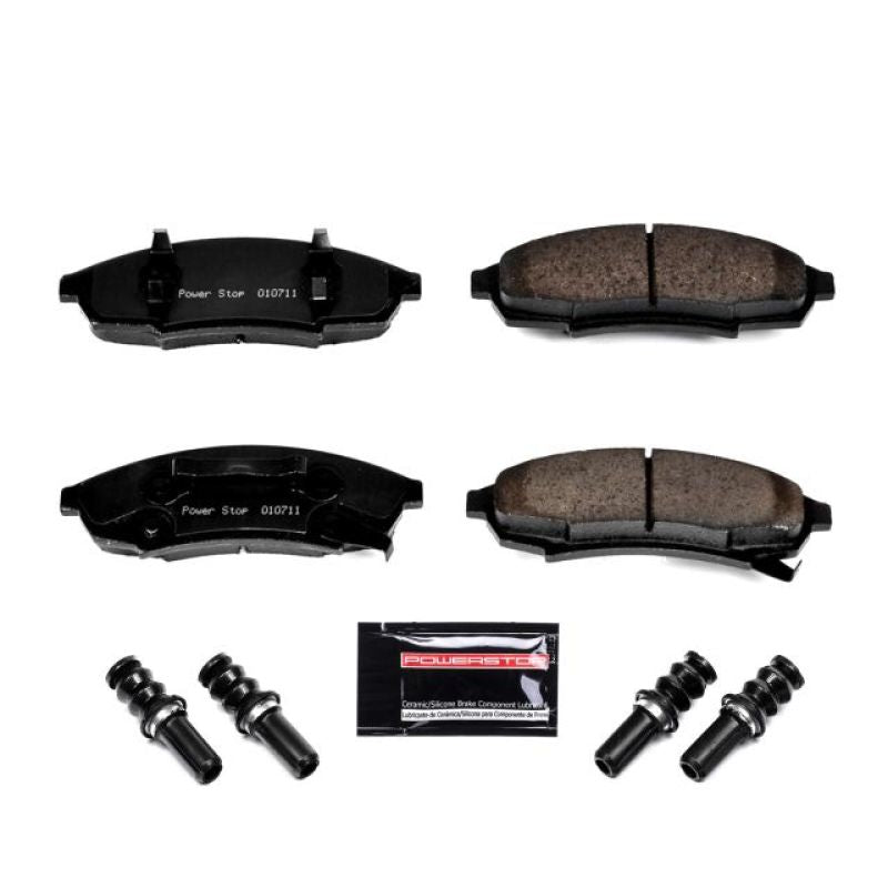 Power Stop 88-96 Buick Regal Front Z23 Evolution Sport Brake Pads w/Hardware Brake Pads - Performance PowerStop