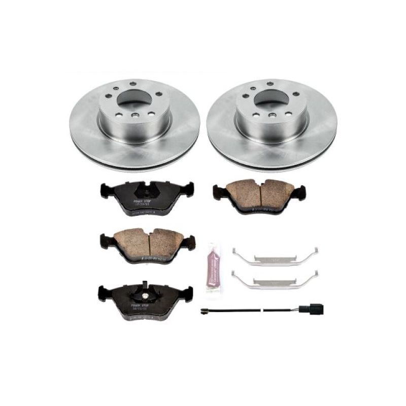 Power Stop 90-95 BMW 525i Front Autospecialty Brake Kit Brake Kits - OE PowerStop