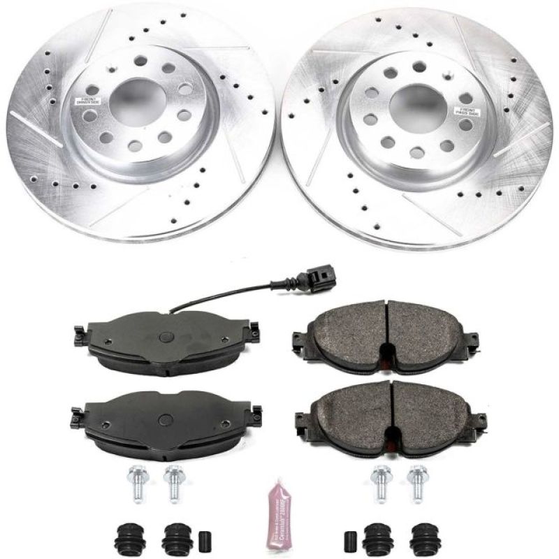 Power Stop 15-18 Audi A3 Front Z23 Evolution Sport Brake Kit Brake Kits - Performance D&S PowerStop