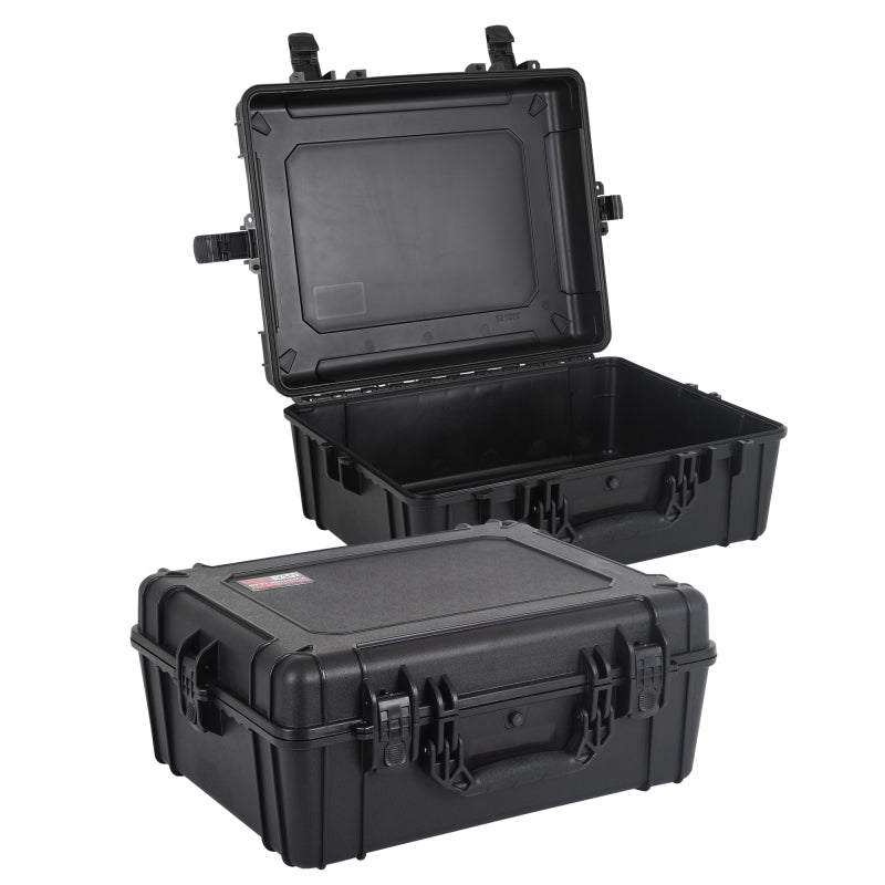 Go Rhino XVenture Gear Hard Case - Large 25in. / Lockable / IP67 / Automatic Air Valve - Tex. Black Cargo Boxes & Bags Go Rhino