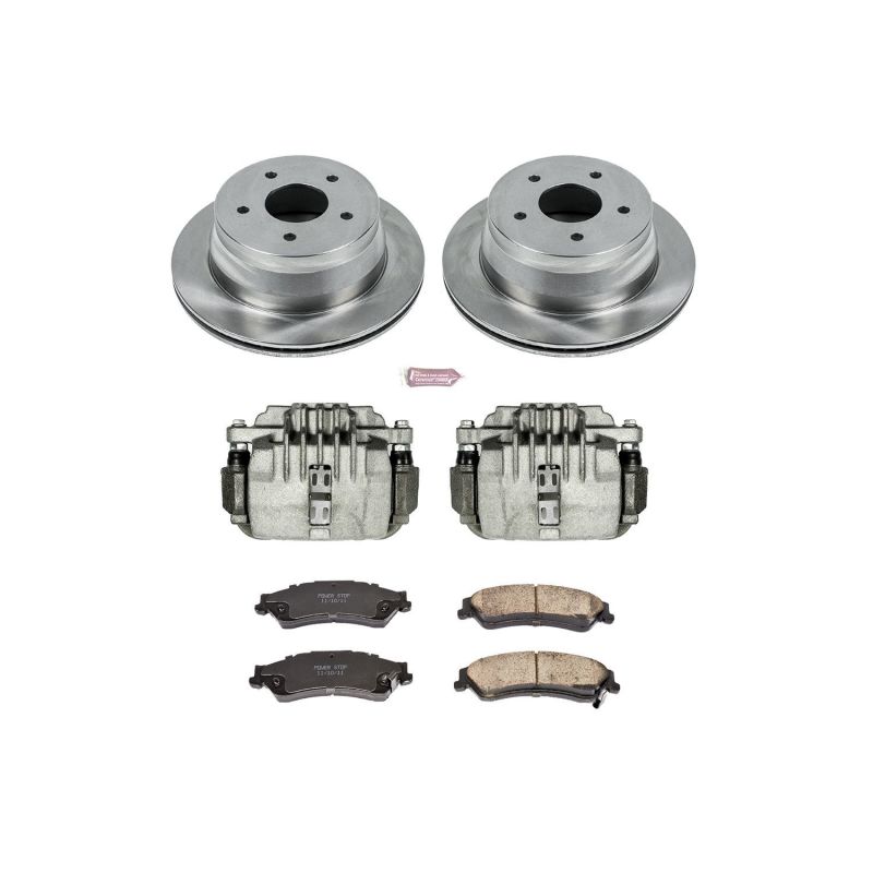 Power Stop 97-05 Chevrolet Blazer Rear Autospecialty Brake Kit w/Calipers Brake Kits - OE PowerStop