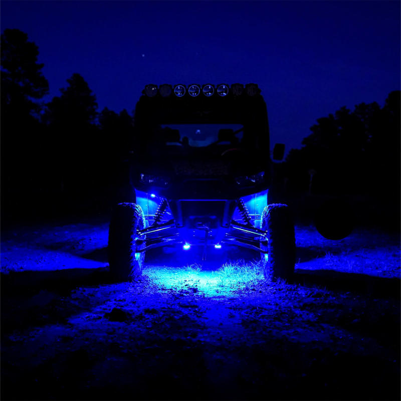 KC HiLiTES Cyclone V2 LED - Replacement Lens - Blue - 6-PK Light Bars & Cubes KC HiLiTES