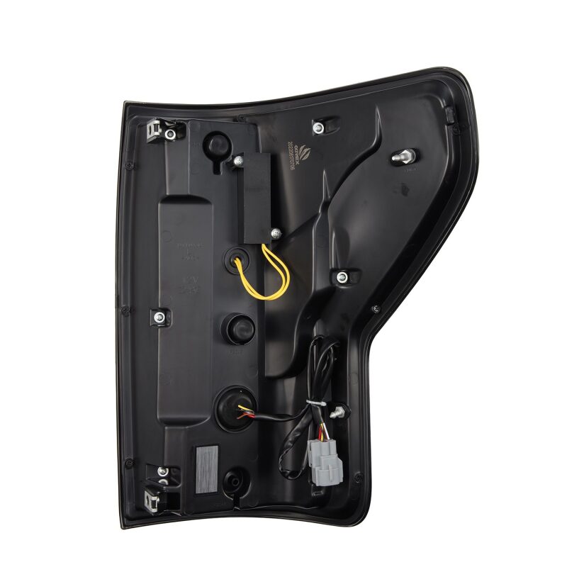 AlphaRex 07-13 Toyota Tundra LUXX-Series LED Tail Lights Alpha-Black Tail Lights AlphaRex