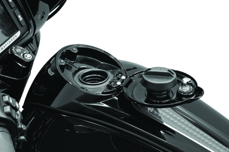 Kuryakyn Easy Fill Fuel Door Black Fuel Caps Kuryakyn