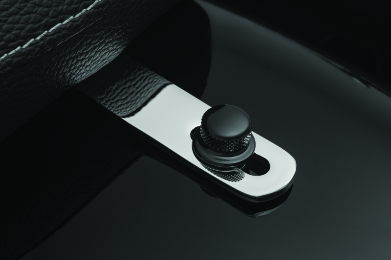 Kuryakyn Quick Release Seat Screw 14-23 Indian Models Gloss Black Hardware - Singles Kuryakyn