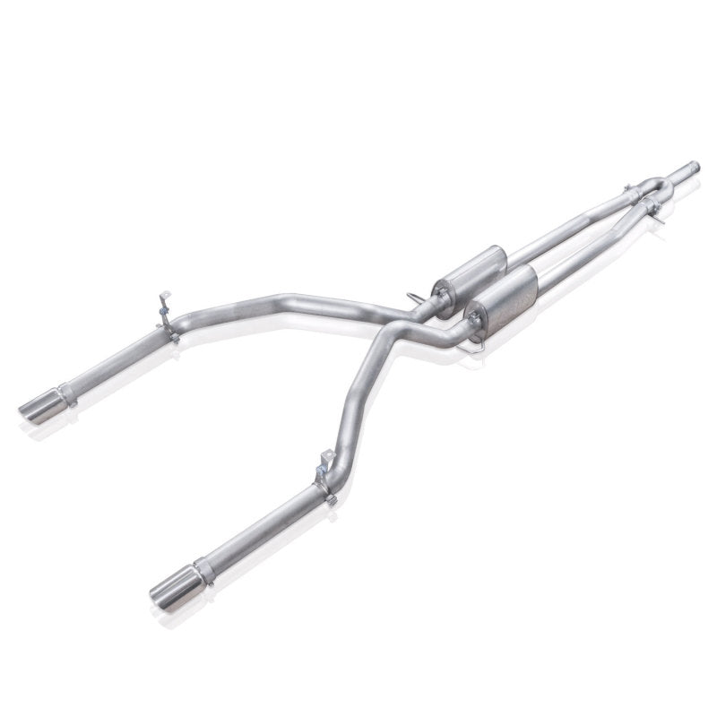 Stainless Works Chevy Silverado/GMC Sierra 2007-16 5.3L/6.2L Exhaust Y-Pipe Under Bumper Exit Catback Stainless Works