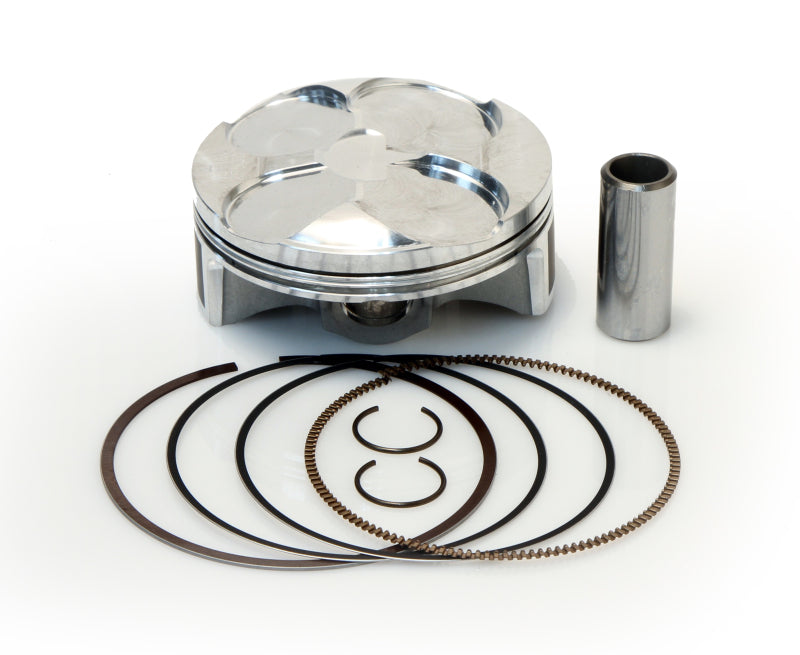 Vertex Pistons 16-17 CRF 250 R Forged High Compression Piston Kit - 14.3:1 Compression Ratio Piston Sets - Powersports Vertex Pistons