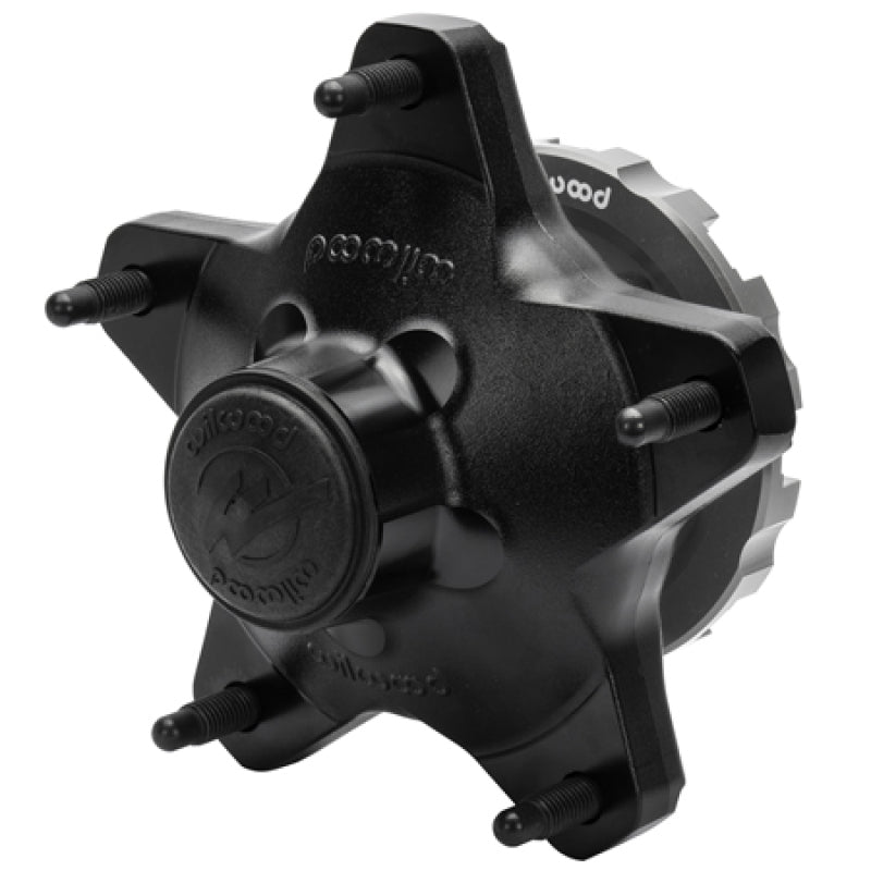 Wilwood Front Starlite 55XD w/ Lug-Drive Adapter - Black E-Coat Wheel Hubs Wilwood