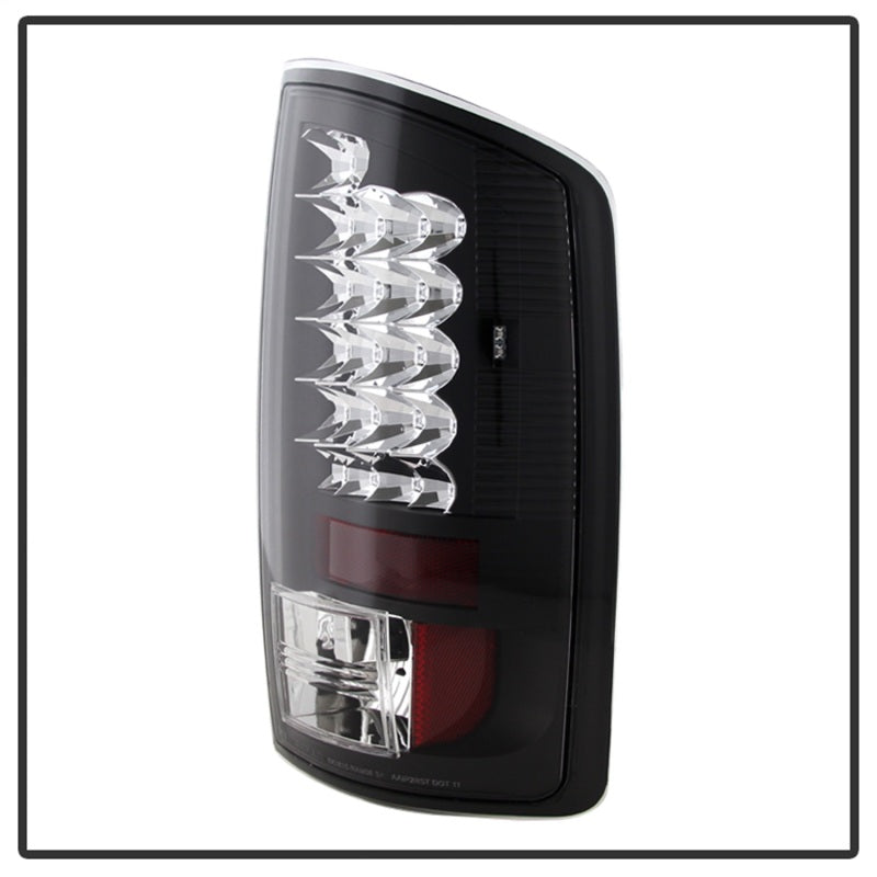 Spyder Dodge Ram 07-08 1500/Ram 07-09 2500/3500 LED Tail Lights Black ALT-YD-DRAM06-LED-BK Tail Lights SPYDER