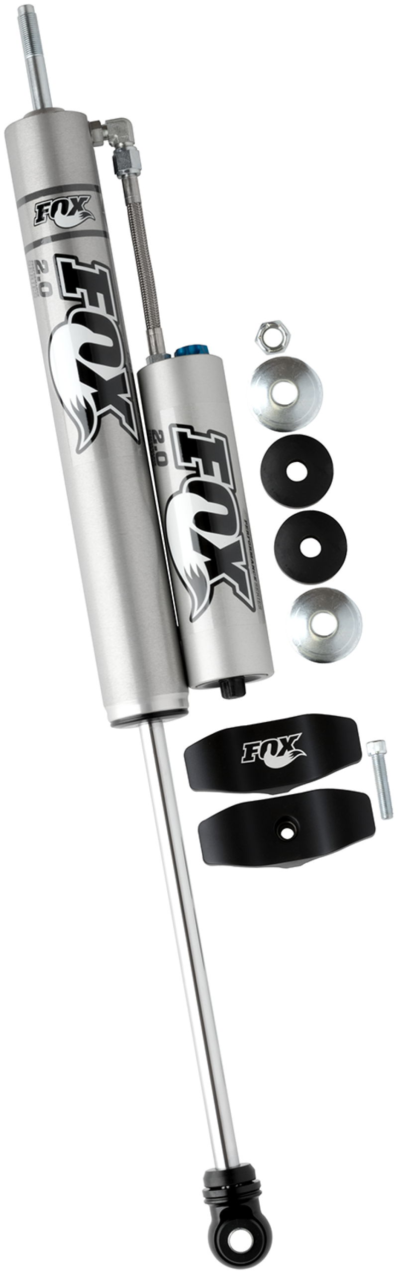 Fox 07+ Jeep JK 2.0 Factory Series 11.6in. Smooth Body R/R Front Shock w/CD Adj. / 4-6in. Lift Shocks and Struts FOX