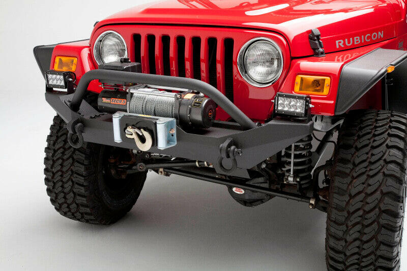 Body Armor 4x4 87-06 Jeep Wrangler Front Bumper Bumpers - Steel Body Armor 4x4