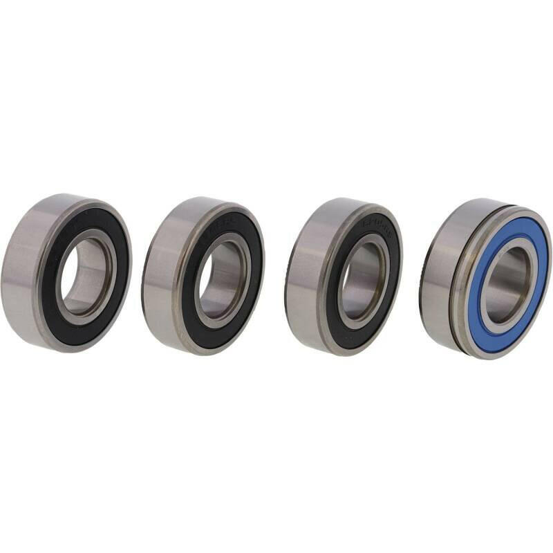 All Balls Racing 2011 Harley-Davidson FLHP Police Road King Wheel Bearing Kit Rear ABS Wheel Bearings All Balls Racing