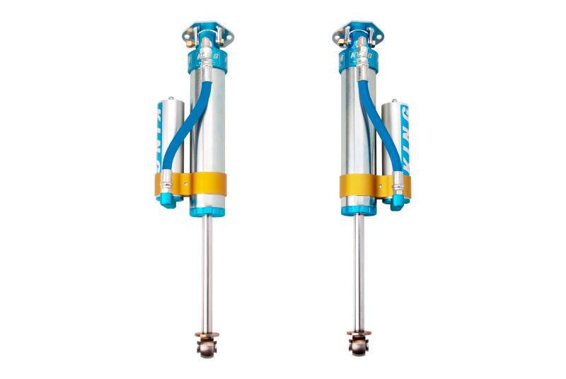 King Shocks 84-00 Jeep Cherokee xJ Rear 2.5 Dia Piggy Hose Reservoir 3-4in Lift (Pair) Shocks and Struts King Shocks