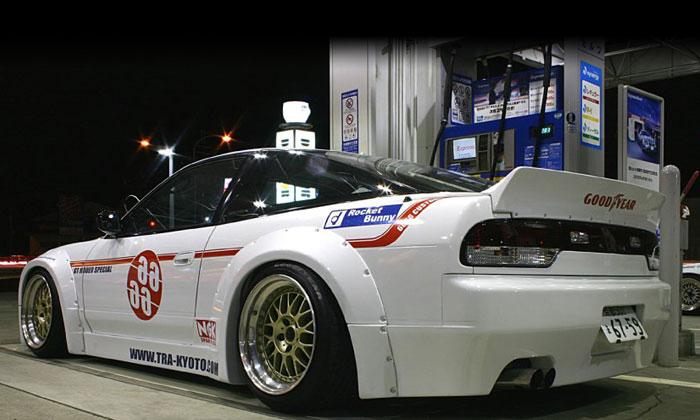 GReddy 89-93 Nissan Silvia 2Dr Rocket Bunny (PS13) Duck-Tail Wing V1 **Must Ask/Call to Order** Spoilers GReddy