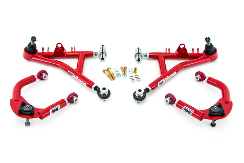 UMI Performance 93-02 GM F-Body Front A-arm Kit Adjustable CrMo Drag Race Control Arms UMI Performance