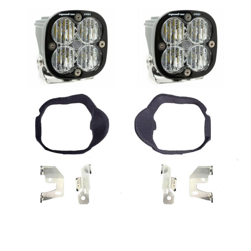 Baja Designs 14-18 Mercedes Sprinter Van Squadron Pro Fog Pocket Light Kit - Clear Light Bars & Cubes Baja Designs