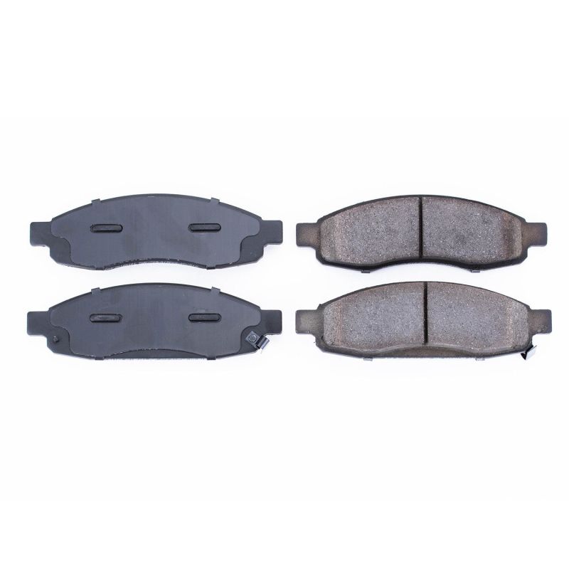 Power Stop 05-06 Infiniti QX56 Front Z16 Evolution Ceramic Brake Pads Brake Pads - OE PowerStop
