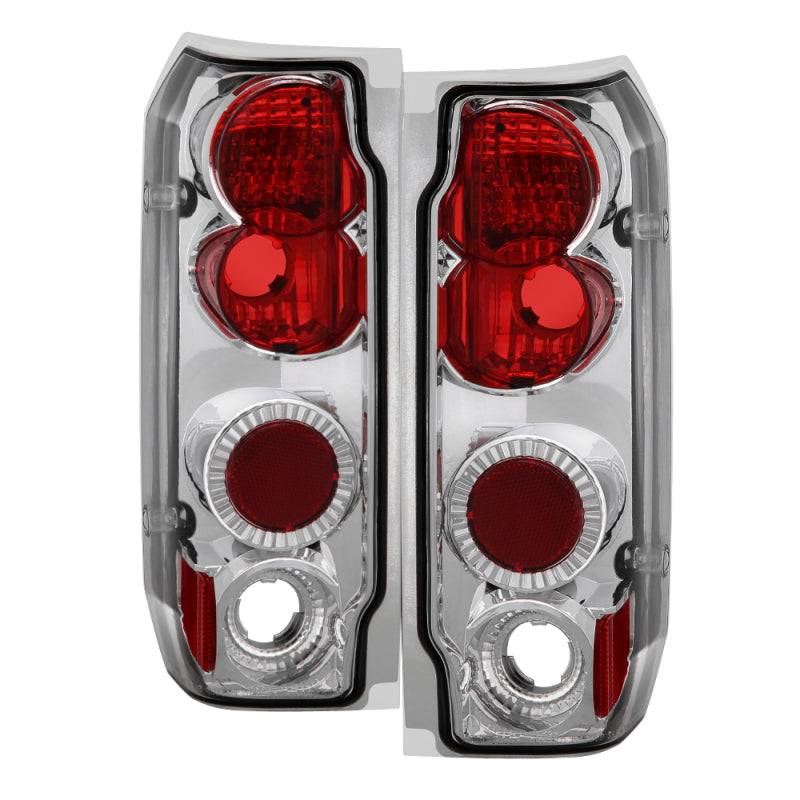 Spyder Ford F150 87-96/Ford Bronco 88-96 Euro Style Tail Lights Chrome ALT-YD-FF15089-C Tail Lights SPYDER