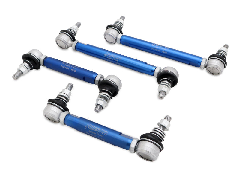 SuperPro 91-95 Toyota MR2 HD Adjustable End Link Set (TRC10105 + TRC10160) Sway Bar Endlinks Superpro