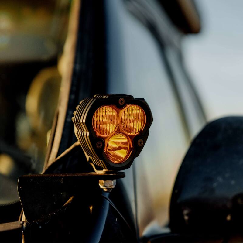 KC HiLiTES FLEX ERA 3 Performance Yellow Combo Beam Lens Light Accessories and Wiring KC HiLiTES