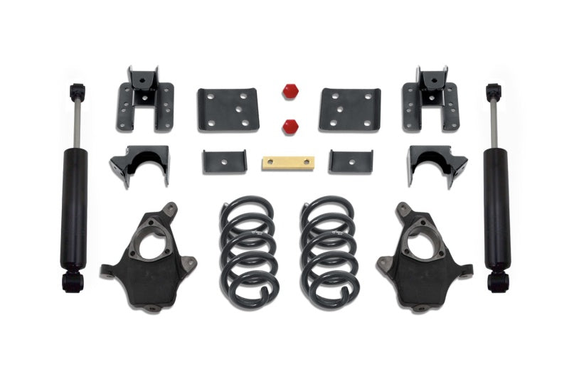 MaxTrac 07-13 GM C/K1500 2WD/4WD Extended/Crew Cab 3in/5in Lowering Kit Steering Knuckles & Spindles Maxtrac