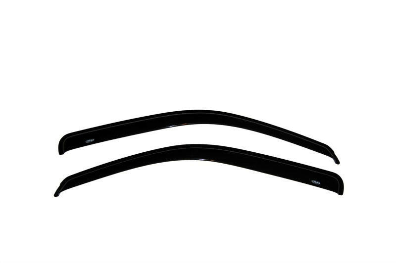 AVS 04-12 Chevy Colorado Standard Cab Ventvisor Outside Mount Window Deflectors 2pc - Smoke Wind Deflectors AVS