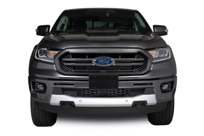 Putco 19-20 Ford Ranger w/ Adaptive Cruise - Hex Shield - Black Powder Coated Bumper Grille Inserts Grilles Putco
