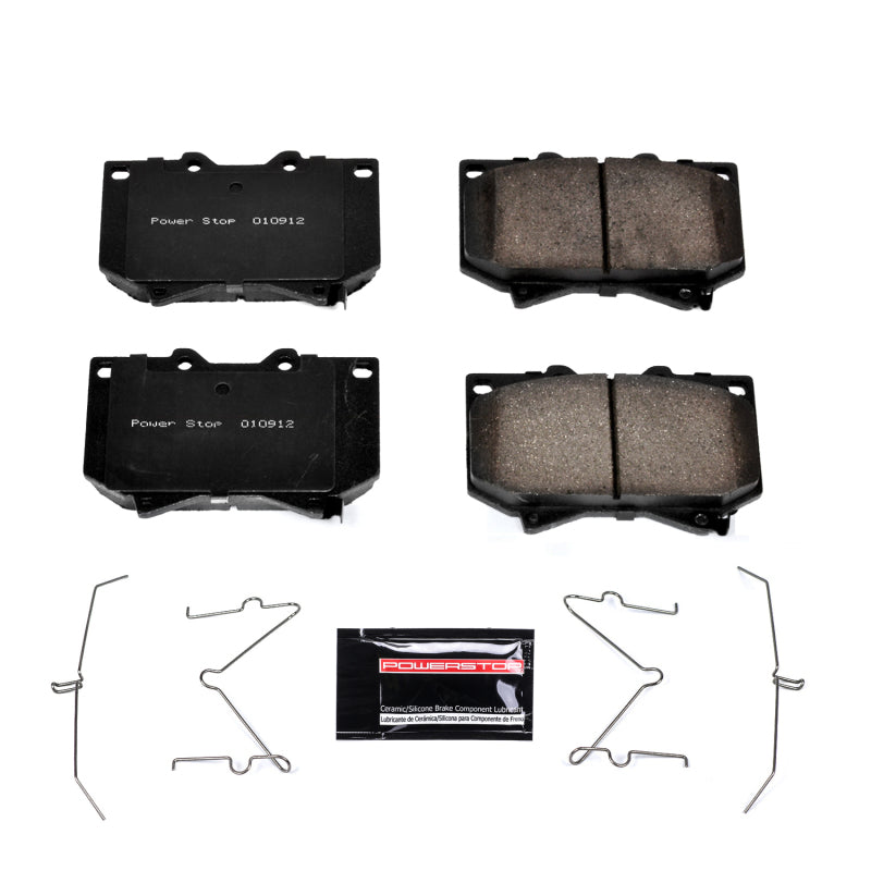 Power Stop 01-03 Toyota Sequoia Front Z23 Evolution Sport Brake Pads w/Hardware Brake Pads - Performance PowerStop