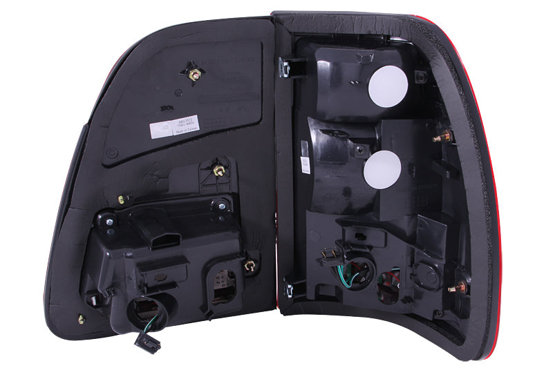 ANZO 1998-2005 Toyota Land Cruiser Fj LED Taillights Red/Clear G2 Tail Lights ANZO