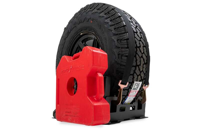 DV8 Offroad Truck Bed Universal Tire Carrier & Accessory Mount Chase Racks DV8 Offroad