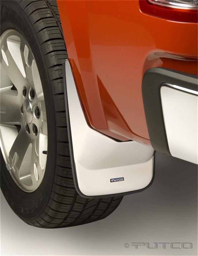Putco 07-13 GMC Sierra w/o Factory Flares (Rear) Form Fitted Mud Skins Mud Flaps Putco