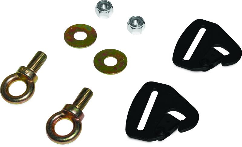 DragonFire Racing Quick-Release Snap Hook Harness Tab Kits - 2 in. Quick Release Adapters DragonFire Racing