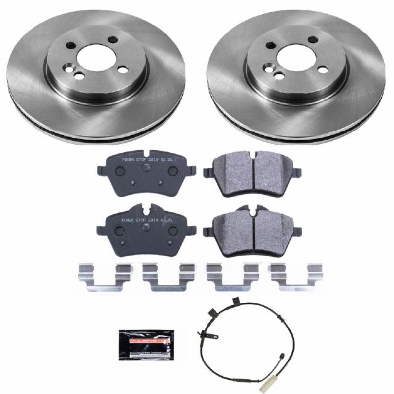 Power Stop 11-16 Mini Cooper Front Track Day SPEC Brake Kit Brake Kits - Performance Blank PowerStop