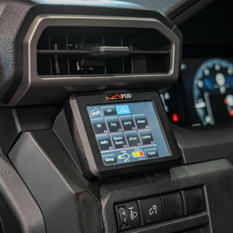 sPOD 25-26 Toyota 4Runner Touchscreen BantamX Kit Switch Panels SPOD